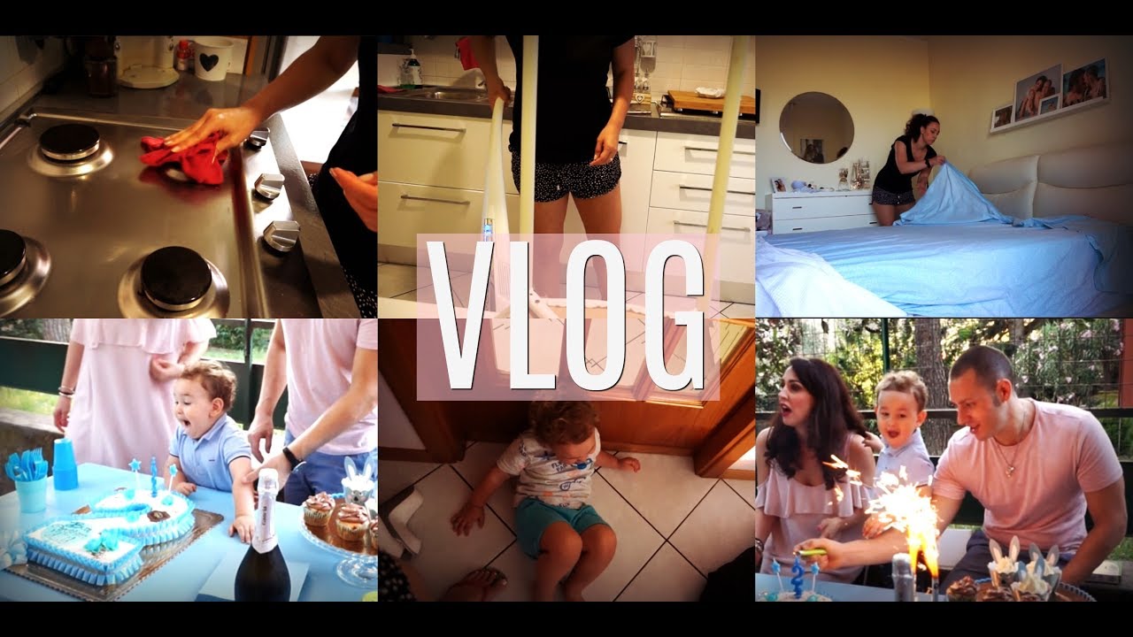 VLOG MATTINA CASALINGA SpeedCleaningKitchen con capricci / haul smalti outlet + COMPLEANNO MATTIA +2