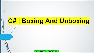 C# dot net-6 (C# Boxing and Unboxing)