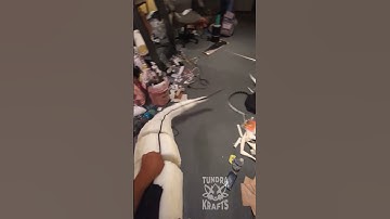 Late Fursuit Friday post! A glimpse of the goat dragon tail in motion 👀