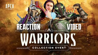 Apex Legends WARRIORS Collection Event REACTION VIDEO