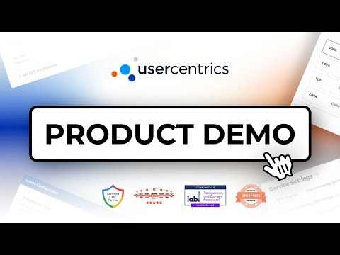 Usercentrics CMP Product Demo and Google Consent Mode Implementation