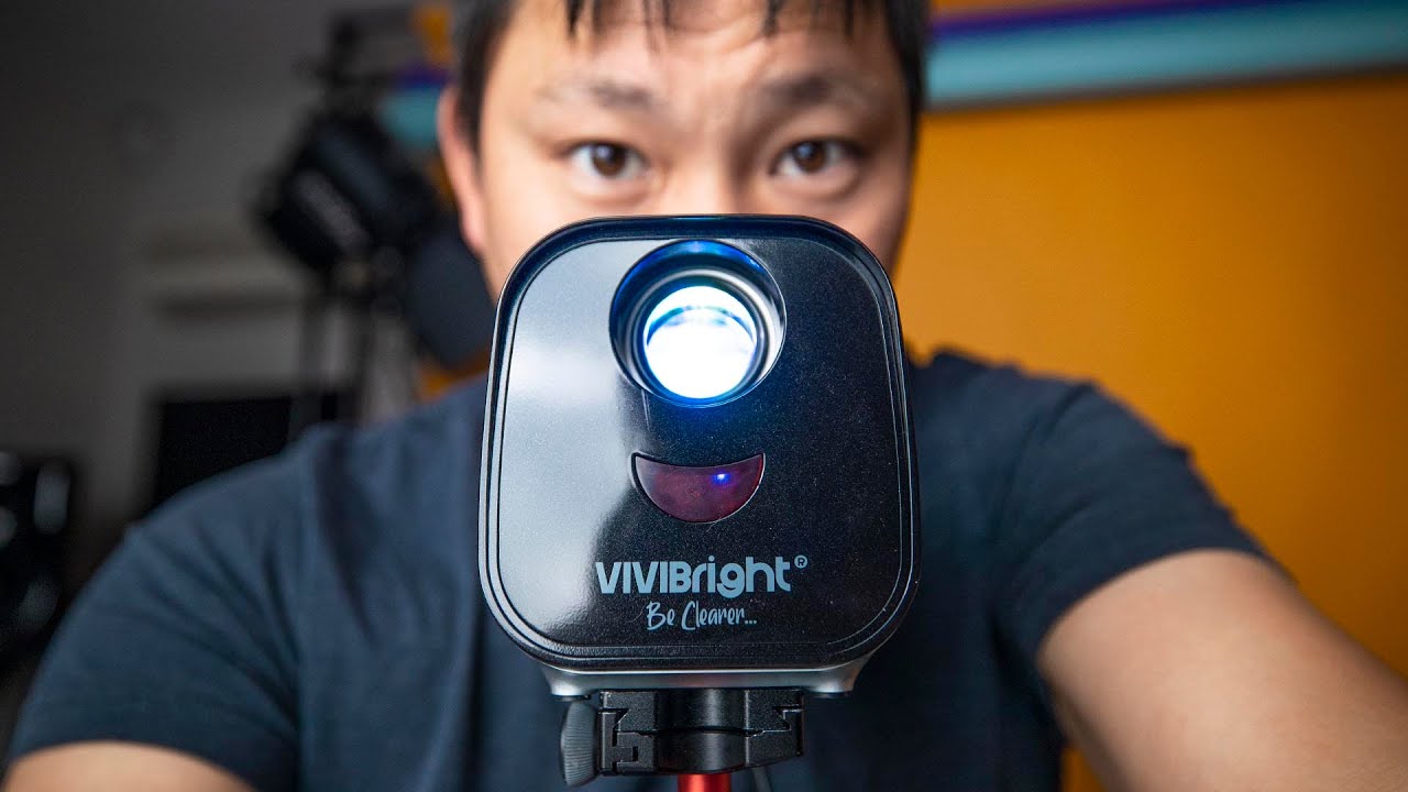 $62 Portable Projector.... any good? | VIVIBRIGHT Mini Projector L1