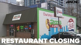 Green's Lunch, iconic Charlotte restaurant, sets closing date
