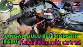 Inilah trick atasi komstir Yamaha R15 v3 vva jedak jeduk sebelum di ganti baru