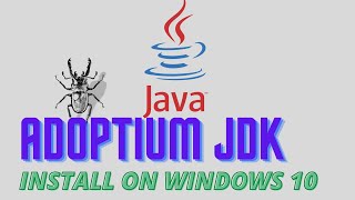 Installing Adoptium JDK on Windows