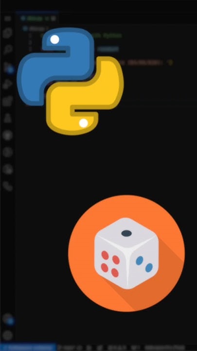 Making a random number generator (dice) in Python | #coding #python # ...