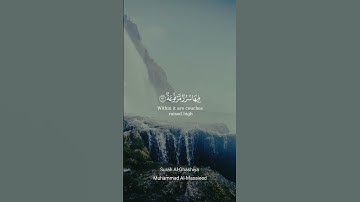 في جنة عالية 🤍🍃 | تلاوة مؤثرة من سورة الغاشية بصوت القارئ محمد المساعيد