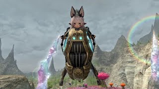 [FFXIV] Al-iklil (Bozjan field note mount)