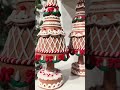 Raz 15.5" Greenery Gingerbread Trees Christmas Decoration 4616400