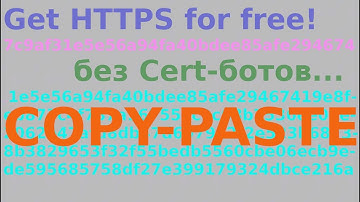 Get HTTPS for free! Создание бесплатного сертификата  без ботов для поддоменов wildcard cert