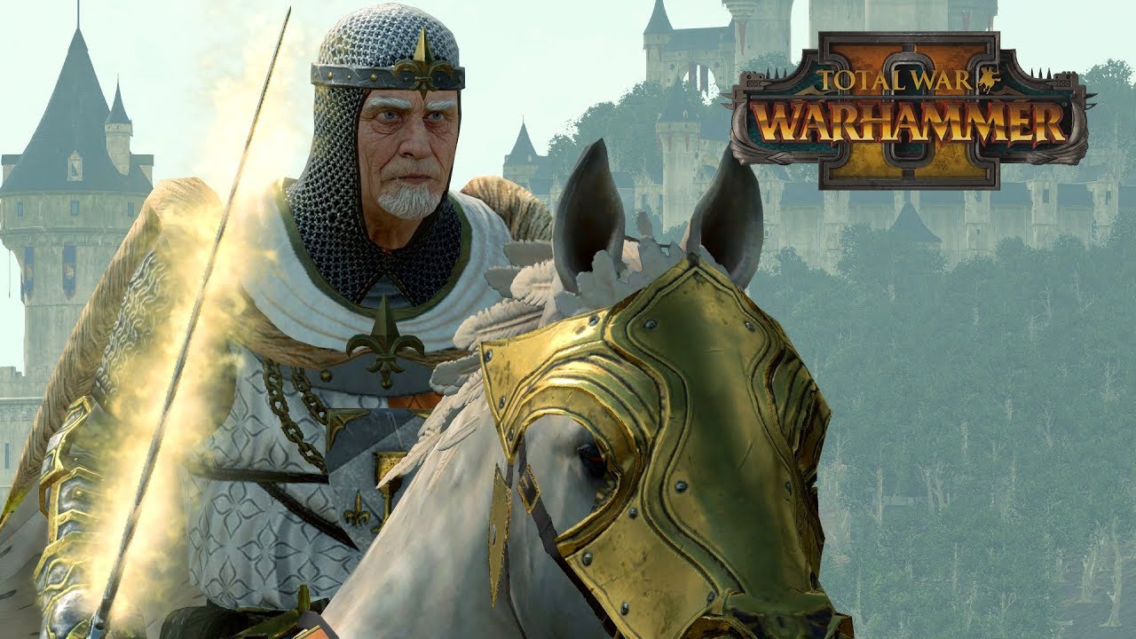 PALADINS of BRETONNIA vs Wood Elves // Total War Warhammer II Online