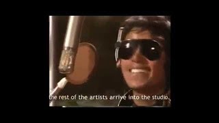 Rare Michael Jackson Recording In Studio We Are The World Long Version