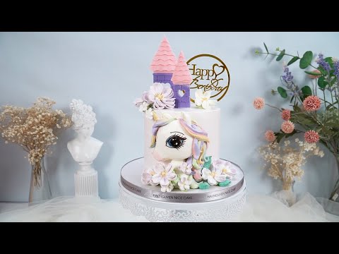 Bnh Kem Trang Tr Nga Pony Siu D Thng  How To Decor Cute Little Pony Cake