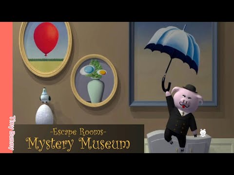 Escape Rooms Mystery Museum Walkthrough (NAKAYUBI) | 脱出ゲーム 攻略