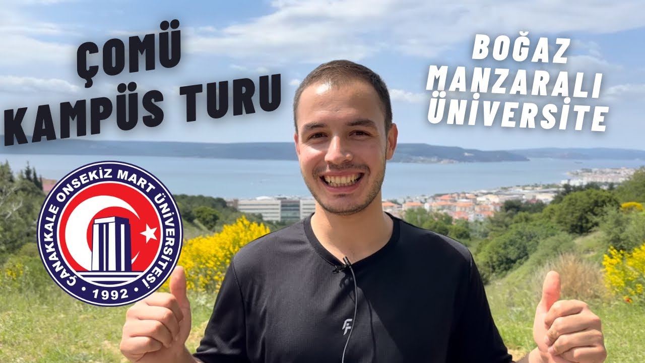Çanakkale 18 Mart Üniversitesi Kampüs Turu I ÇOMÜ VLOG
