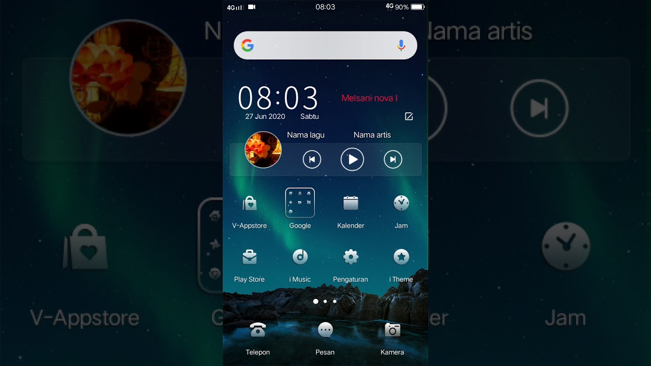 Cara ganti wallpaper hp ,cara mudah gusy 