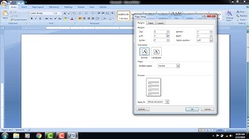 Text Boundaries MS Word 2007