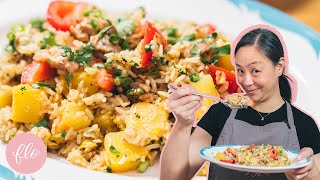 PINEAPPLE FRIED RICE with Chicken - CHEAP Eats