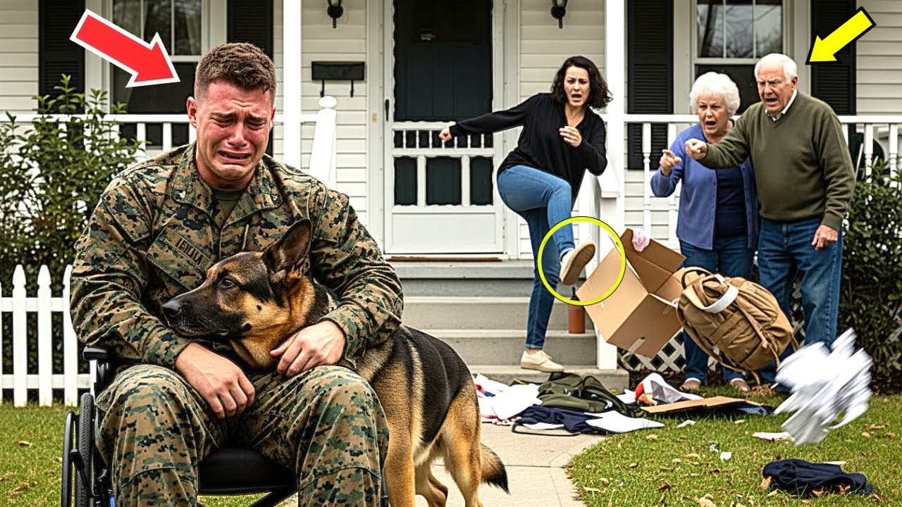 A U.S. Marine and His K9 Dog Were Cast Out by Family — Then a $120 Million Secret Changed Everything