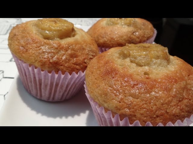 COZINHA RÁPIDA - MUFFIN DE BANANA