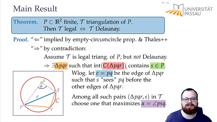 Delaunay Triangulation (5/5) | Computational Geometry - Lecture 08