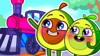 Train Park Song 🚂🛤️ Super Rainbow Train 🌈 II VocaVoca🥑 Kids Songs & Nursery Rhymes