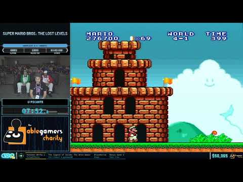 Super Mario Bros.: The Lost Levels by Picante in 39:03 - GDQx 2019