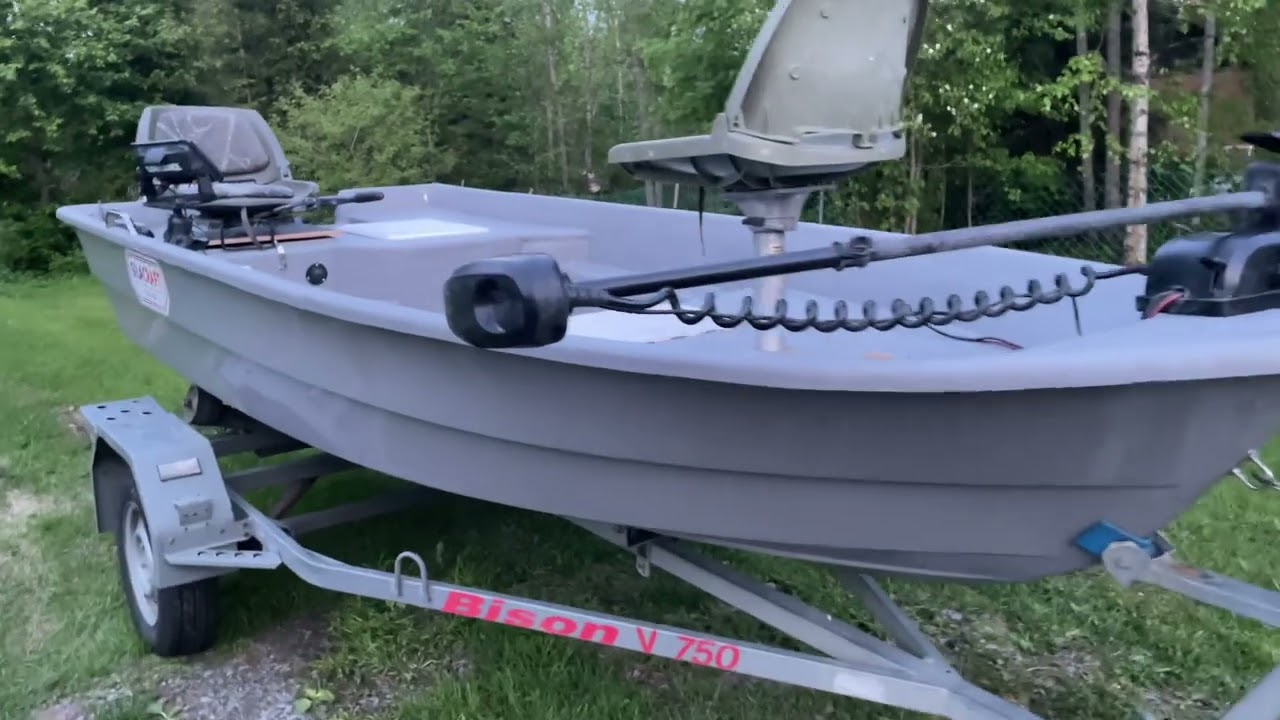 Uusi vene tullut- kalahommat alkaa