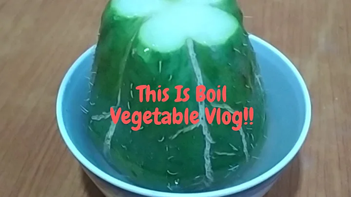 Boil Vegetables Vlog!!!