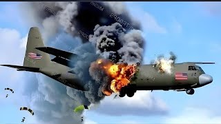 Today, a US C-130 carrying the president and 60 ministers was blown up by a Russian missile by USMC RLLR 1,280 views 14 hours ago 23 minutes