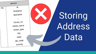 A Better Way to Store Address Data in a Database