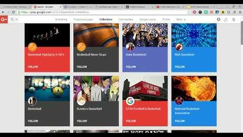 Google+ How To Set Up Your Collections
