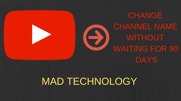 How to change your channel name without waiting for 90 days(full tutorial)