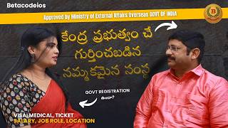 Betacode International Overseas – Govt registration | Kukatpally Hyderabad #betacode #telugu #jobs