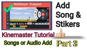 How  to add music & sound effects in kinemaster 2021 | Sound Editing in Kinemaster like pro