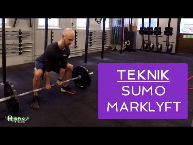 Sumo marklyft - Teknik