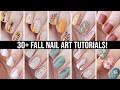 Fall nail art 2023  30 cute  easy nail art design compilation