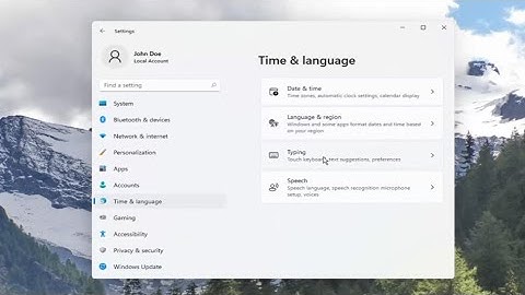 How to Enable or Disable Auto Text Suggestion When Typing on Windows 11