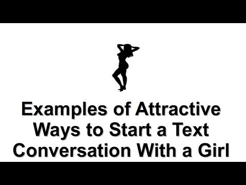 女の子とのテキスト会話を開始する方法-女の子とのテキスト会話を開始する方法