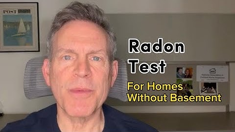Radon Test For Homes With No Basement