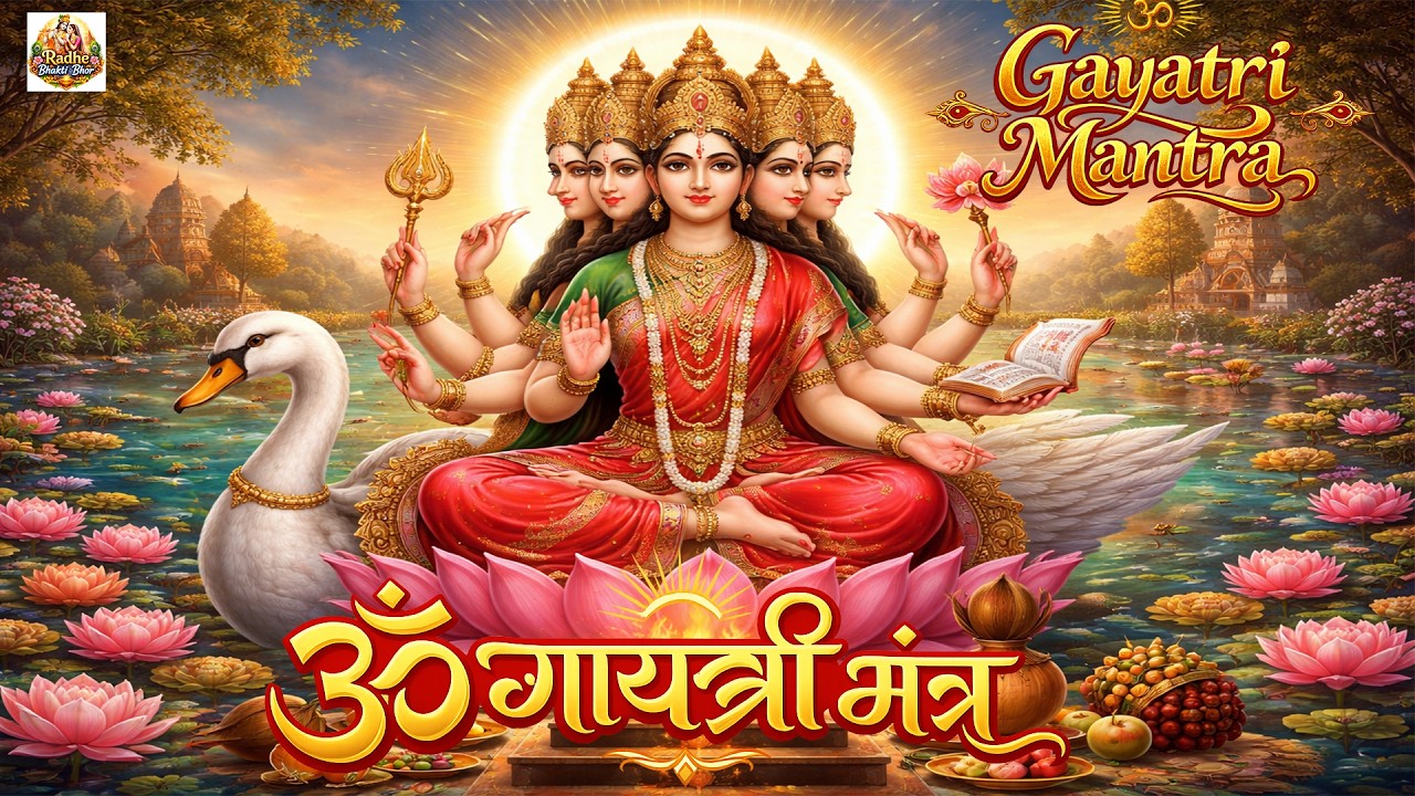 Gayatri Mantra Meditation || Om Bhur Bhuva Swaha | गायत्री मंत्र | ओम भूर भुवा स्वाहा