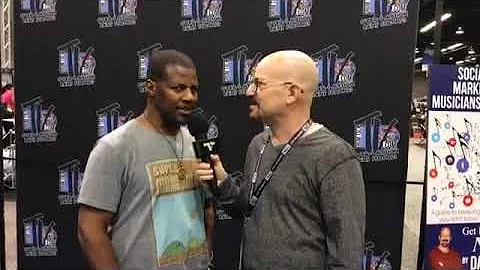 Felix Pollard at the NAMM Show 2019 on Drum Talk TV!