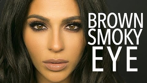 Brown Smokey Eye Makeup Tutorial | Teni Panosian