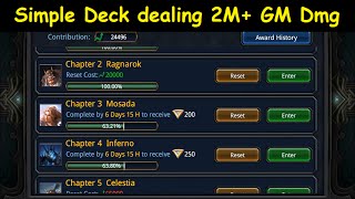 Deck Heroes: Simple Deck Dealing 2.000.000+ Guild Map Damage screenshot 3