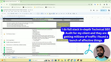 In-depth technical SEO Audit live project for my client that gets millions of traffic | Khairul SEO