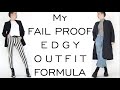 My FORMULA for EDGY OUTFIT UNIFORM - FAIL PROOF / Minimalist Wardrobe / Chic Style / Emily Wheatley