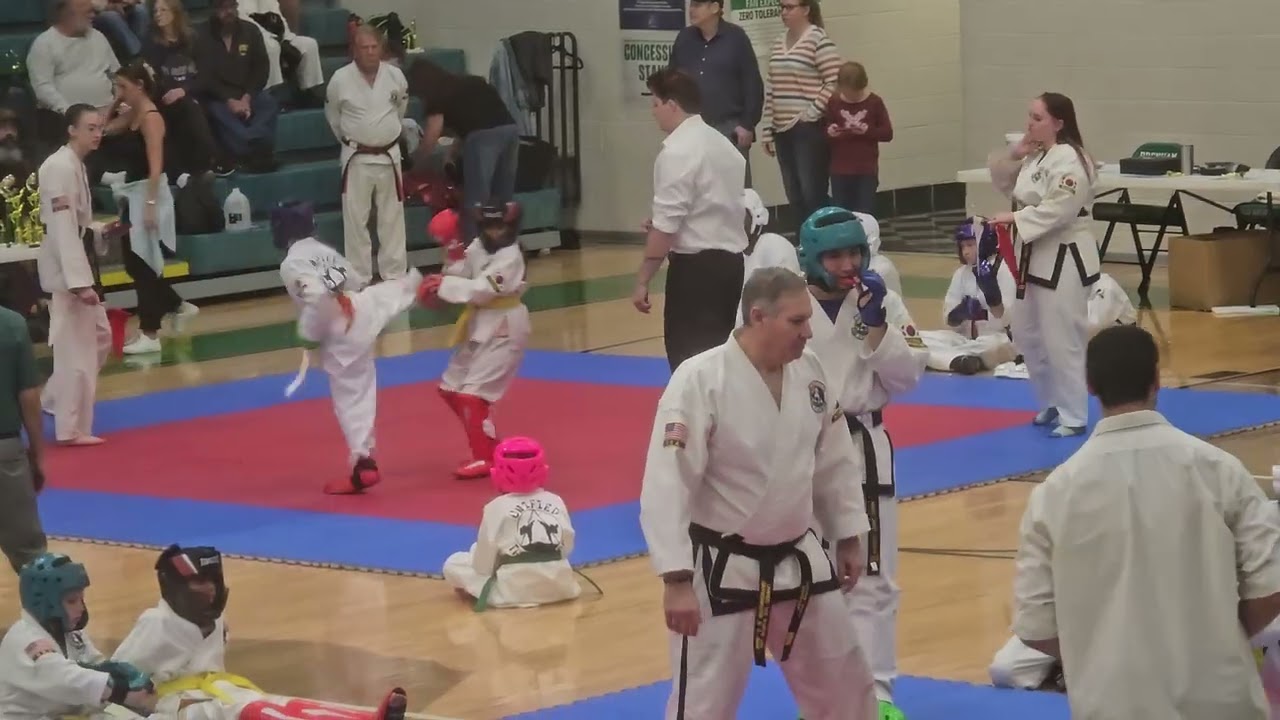 February 22, 2026 Caroline's first fight for 1st place.