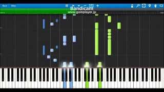 （甘城ブリリアントパークＯＰ）Extra Magic Hour【採譜してみた】(Synthesia Piano Sheet) screenshot 2