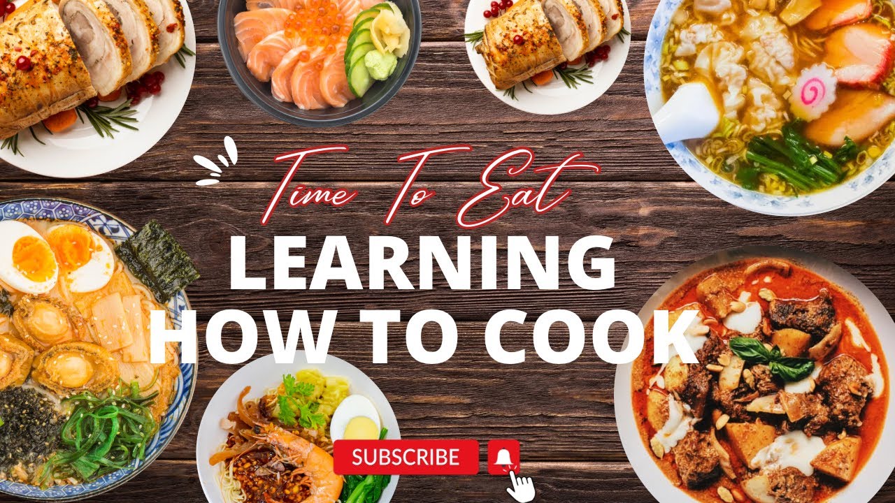 Learning how to cook - YouTube