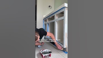 How to Reface Your Cabinets! #diybathroomremodel #diyhomeprojects #diyhomeimprovement